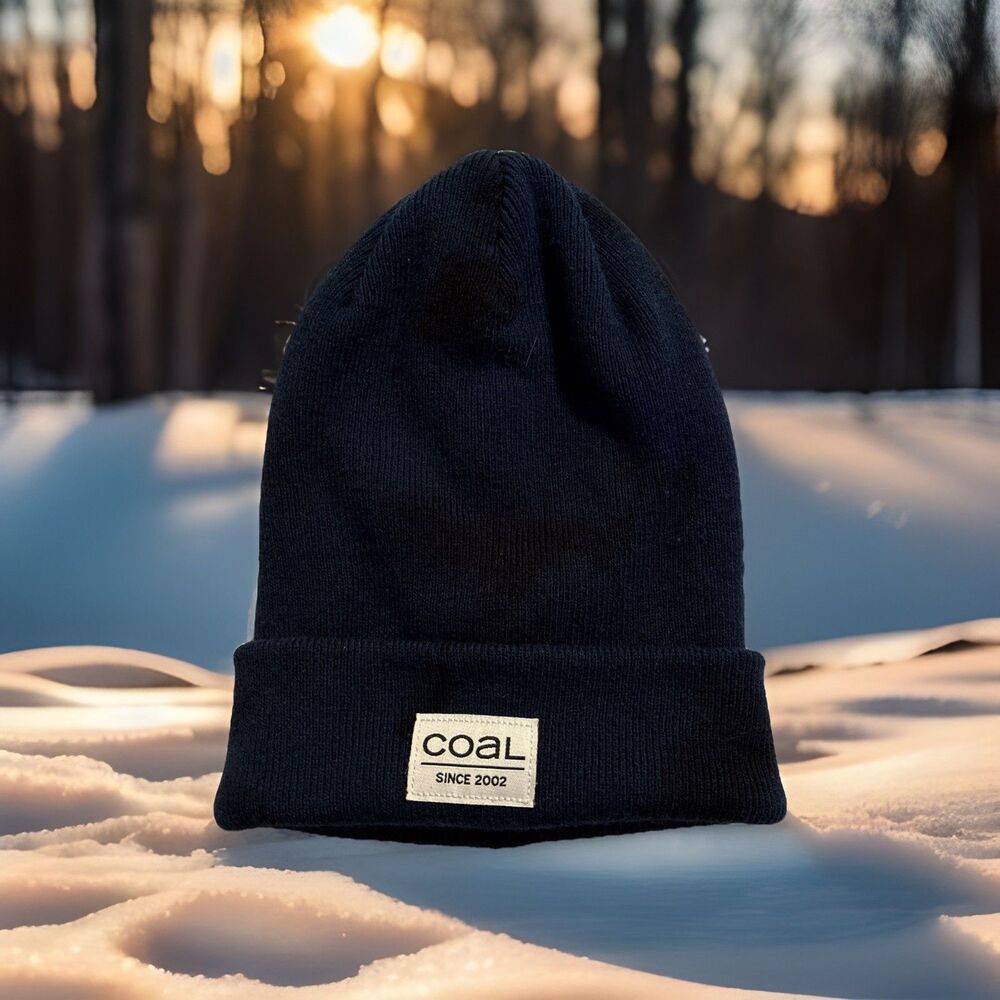 Coal Headwear Beanie Hat The Standard Heavy Knit Cap Blue Camo Unisex OSFM